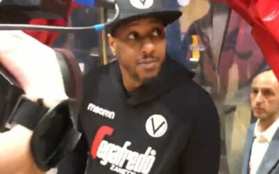 Mario Chalmers present in Virtus Bologna – Venezia game